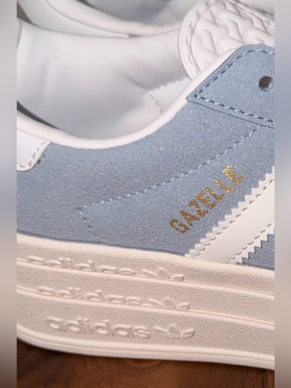 Adidas Gazelle Bold "Clear Sky" - Picture 9 of 10